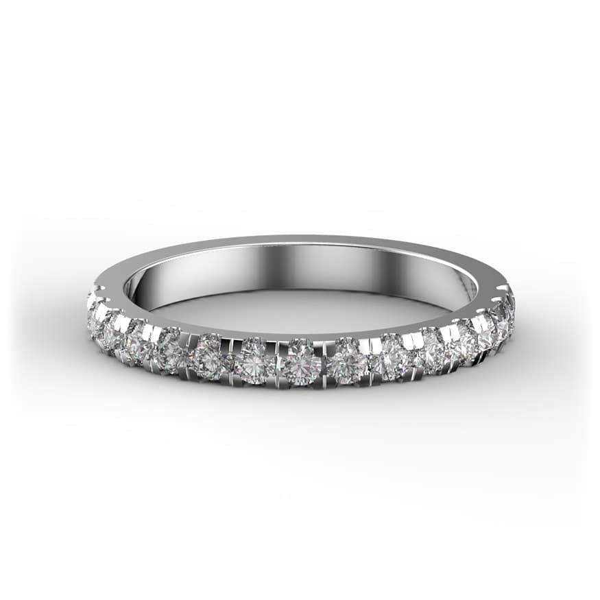 BDB1024 14kt White Gold Diamond top