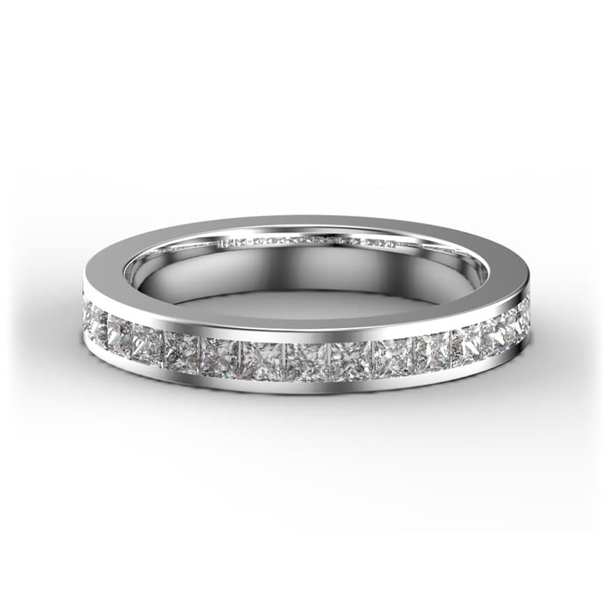 BDB1034 14kt White Gold Diamond top