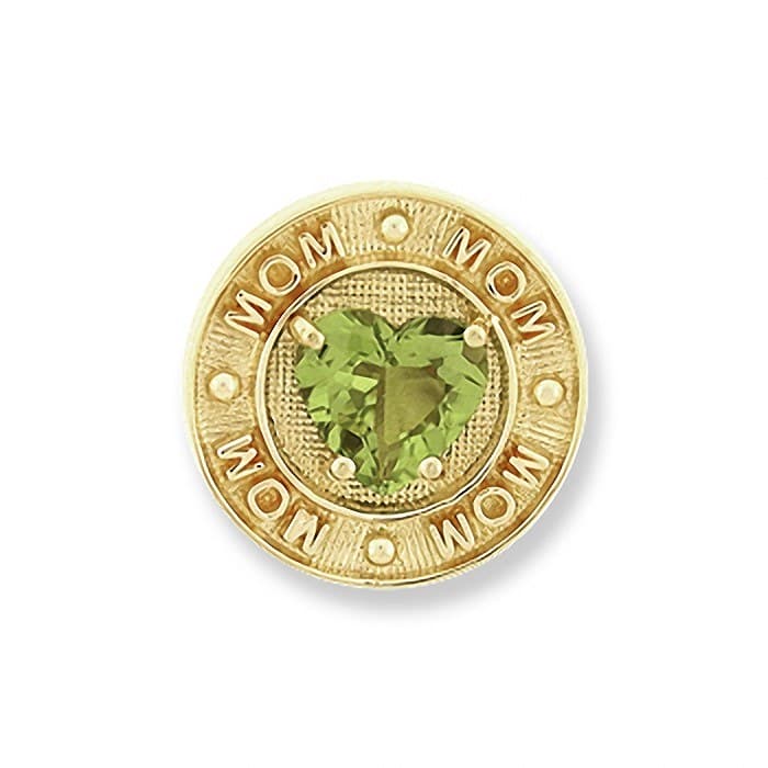 SL194 14kt Yellow Gold Peridot top