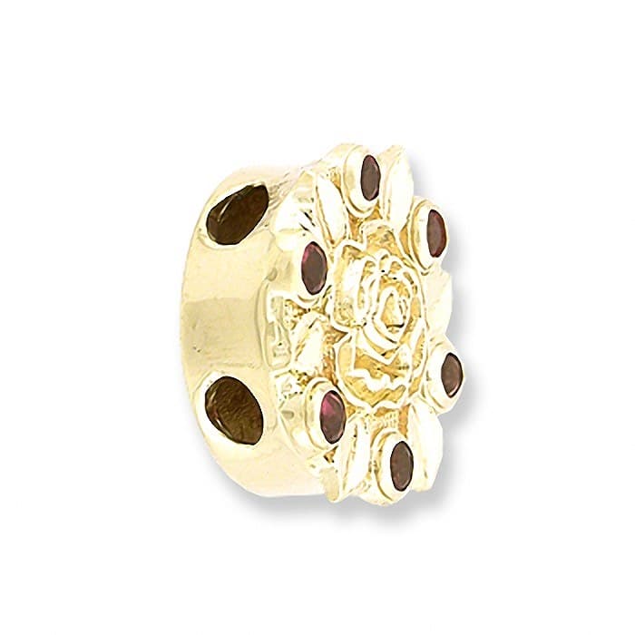 SL279 14kt Yellow Gold Pink Tourmaline angle
