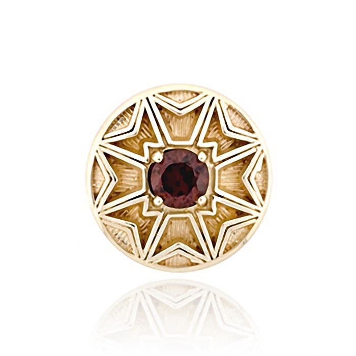 SL491 14kt Yellow Gold Citrine top
