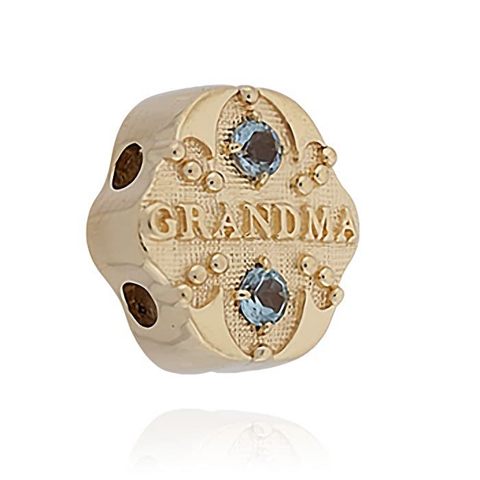 SL593 14kt Yellow Gold Aquamarine angle