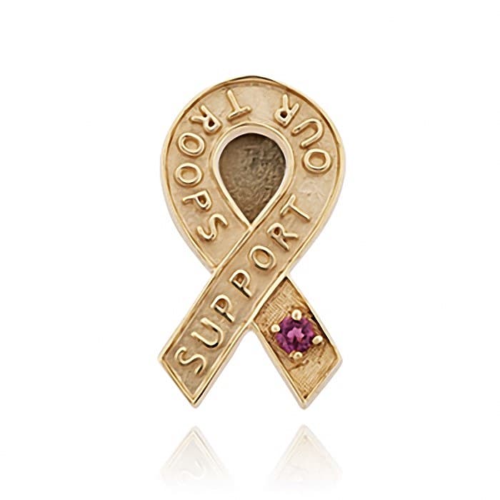 SL717 14kt Yellow Gold Pink Tourmaline top