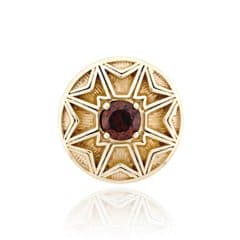 SL491 14kt Yellow Gold Citrine top